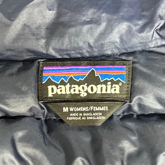 Patagonia Blue Sweater Down Jacket - Picture 8 of 11